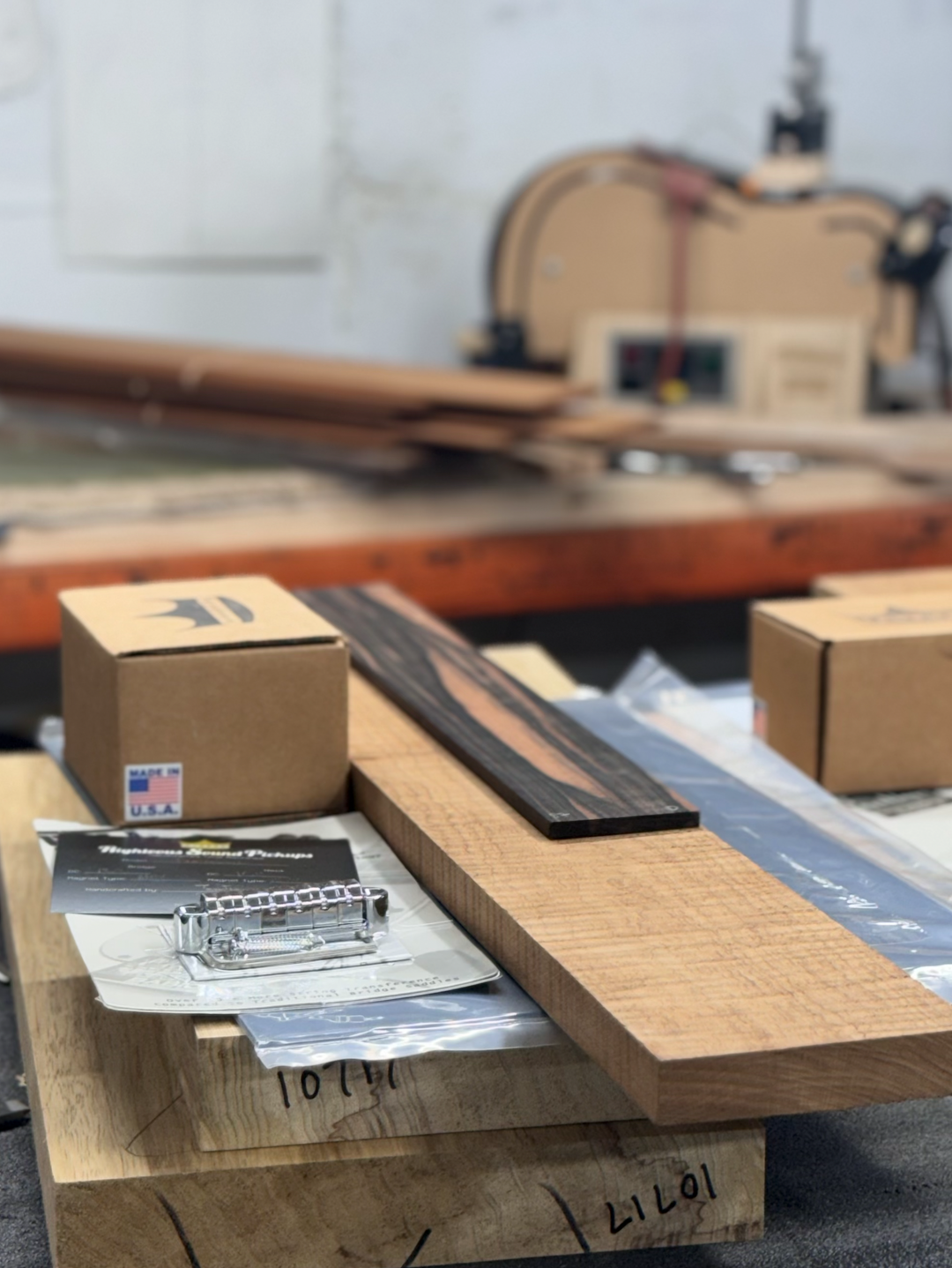Build Diary: 3.02.24 Ben's Guitar and the Korina Blackguard